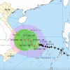 Tin mới nhất bão số 15 Koto: Giật cấp 15, di chuyển chậm lại trên Biển Đông