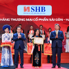 UBND TP Hà Nội trao tặng Bằng khen cho SHB tại Lễ tôn vinh Doanh nhân, Doanh nghiệp Thăng Long 2025