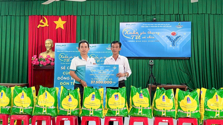 PVFCCo – Phú Mỹ mang Tết đến với hơn 16.000 hộ gia đình khó khăn trên cả nước