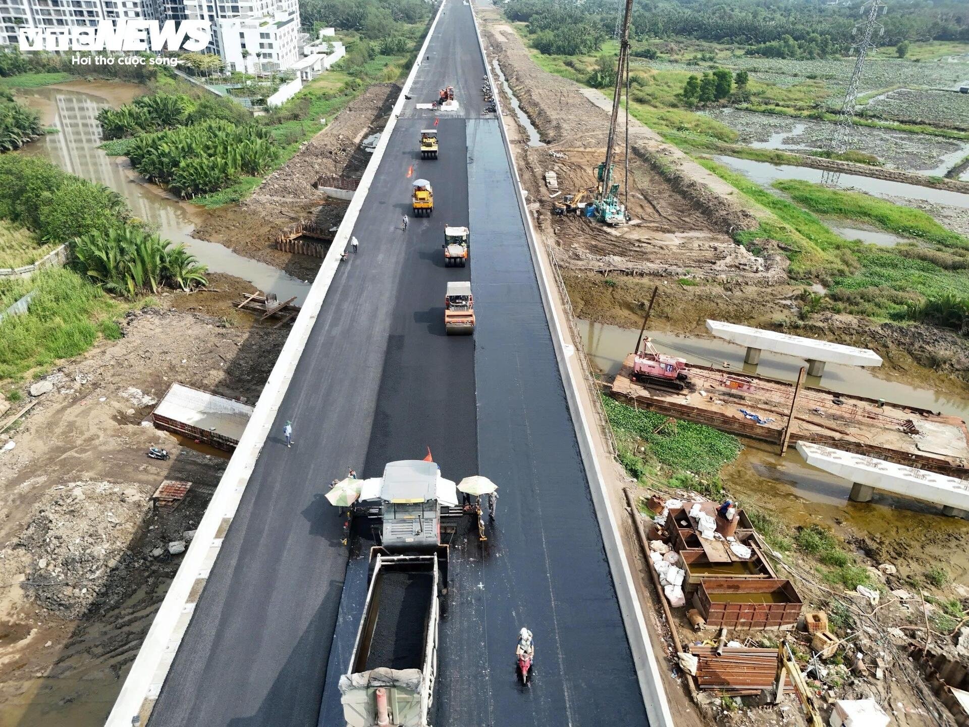 Thi công xuyên Tết dự án Vành đai 3 TP.HCM, nỗ lực thông xe trước 30/4 - 5