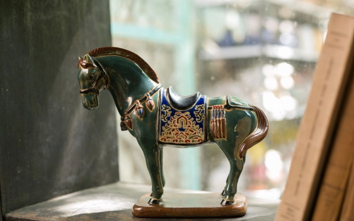 Linh vật ngựa đã có trong văn hóa Việt Nam từ thưở xa xưa. (Ảnh: AGS Landscape)