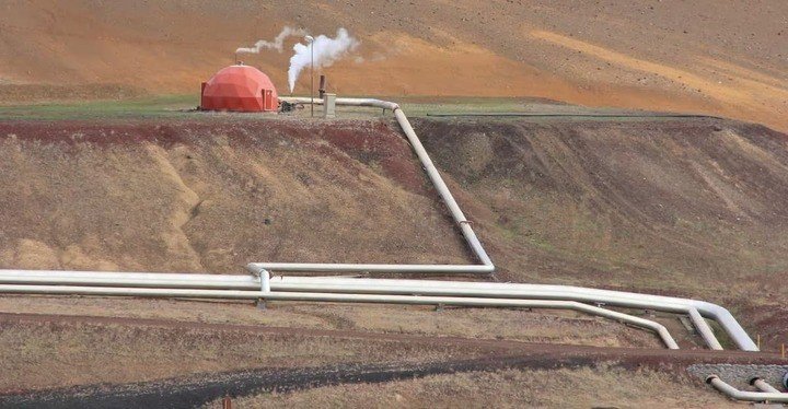 Hệ thống địa nhiệt khai thác nhiệt lượng của Trái đất. (Ảnh: Fotolia)