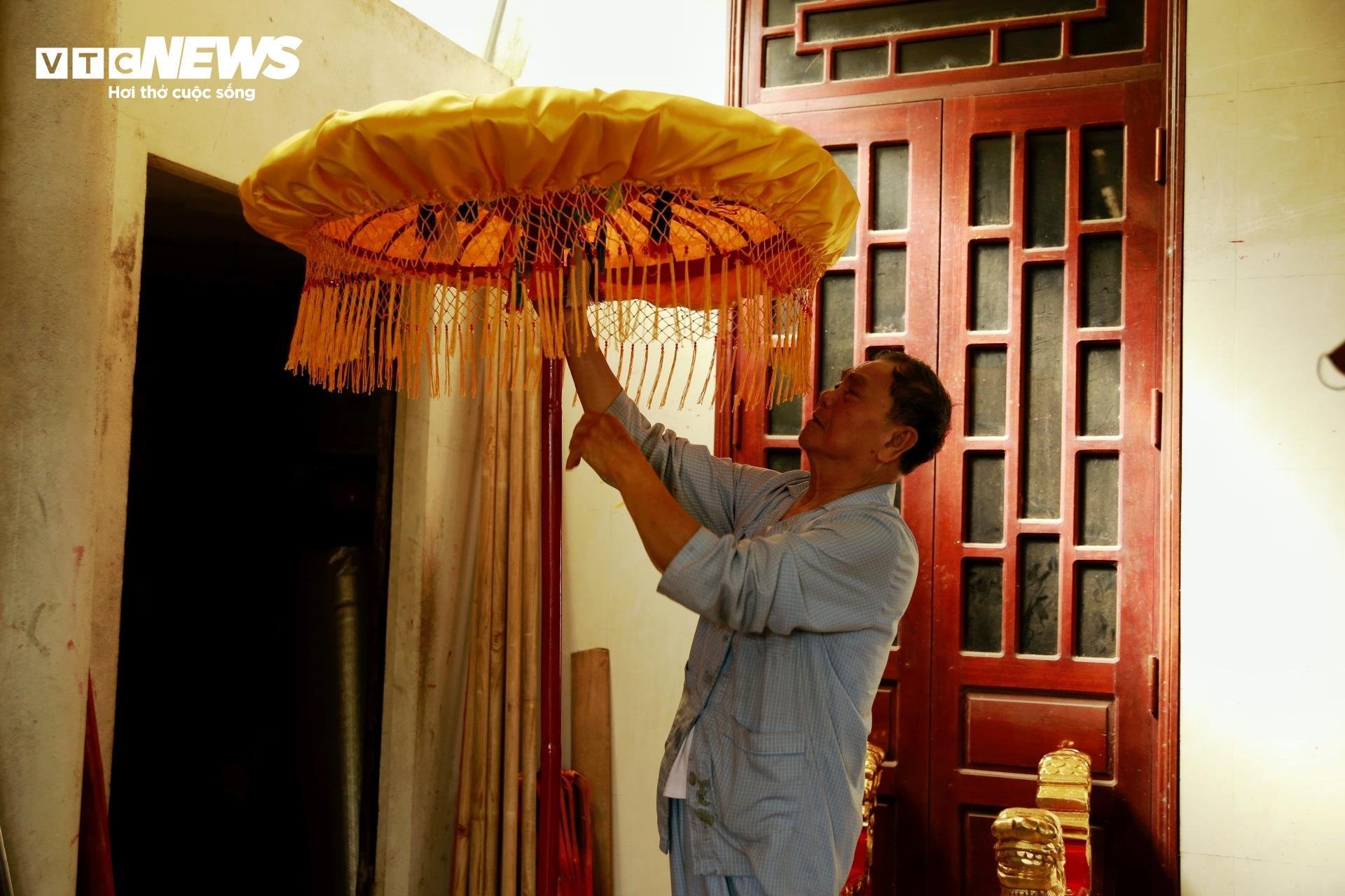 Gặp nghệ nhân cuối cùng còn giữ nghề làm lọng cung đình Huế - 6