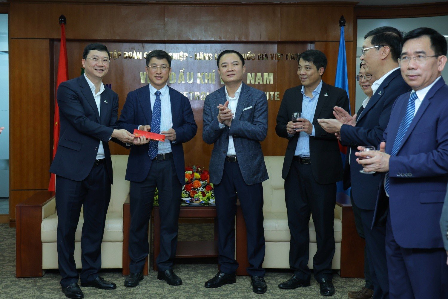 Chủ tịch HĐTV Petrovietnam Lê Ngọc Sơn đến thăm và chúc Tết các đơn vị thành viên đầu Xuân Bính Ngọ 2026 tại Hà Nội