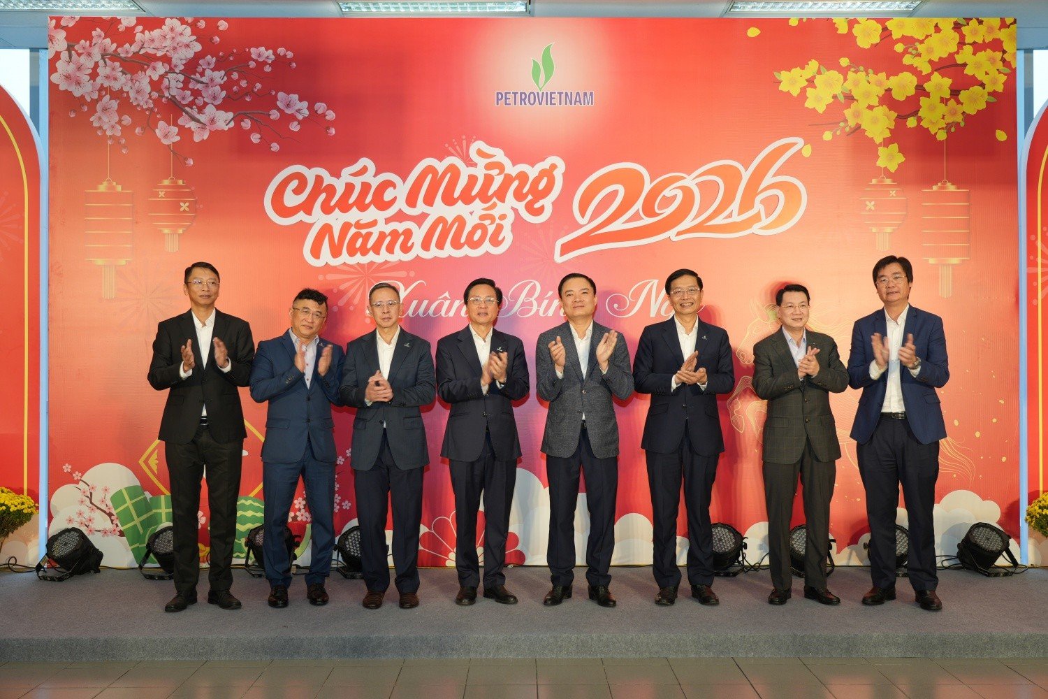 Chủ tịch HĐTV Petrovietnam Lê Ngọc Sơn đến thăm và chúc Tết các đơn vị thành viên đầu Xuân Bính Ngọ 2026 tại Hà Nội