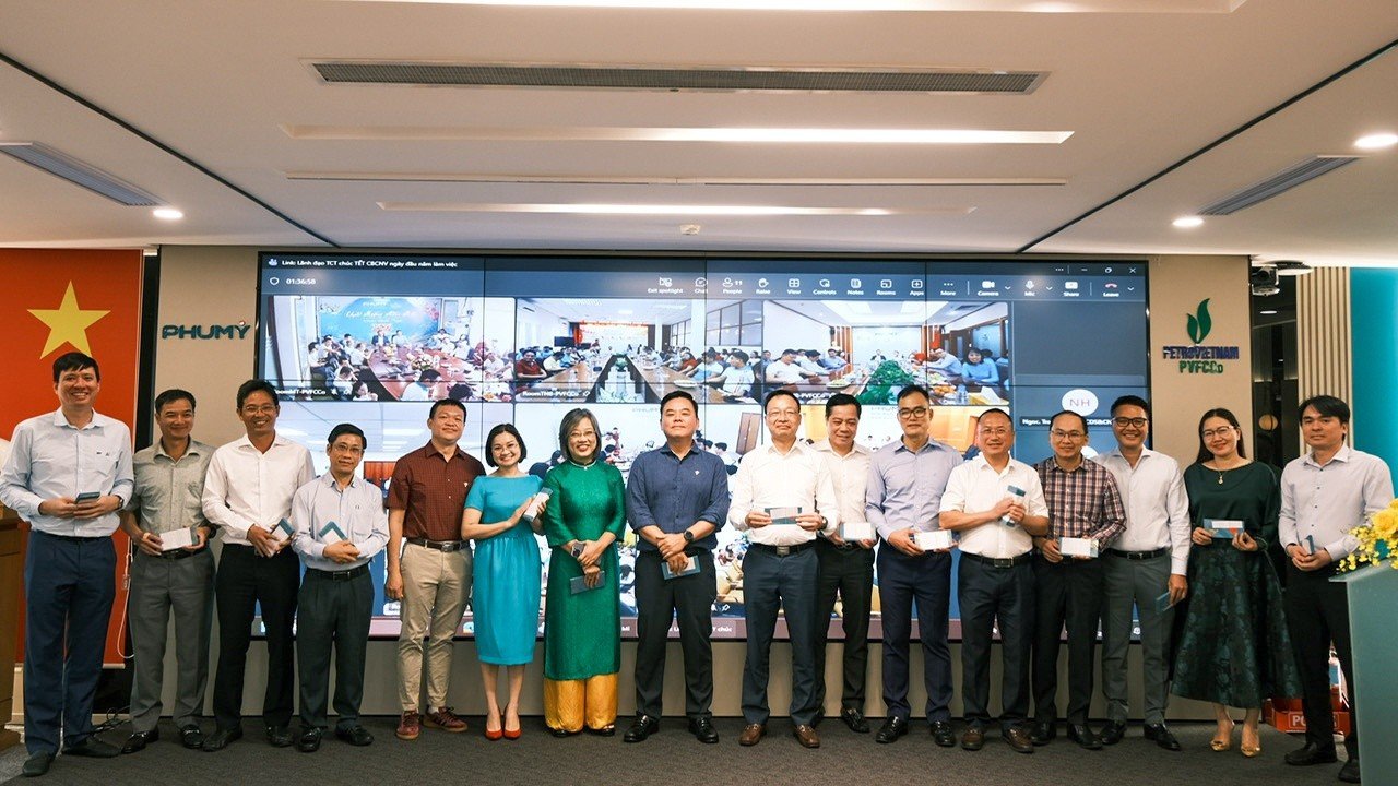 PVFCCo – Phú Mỹ tràn đầy quyết tâm và năng lượng cho năm mới