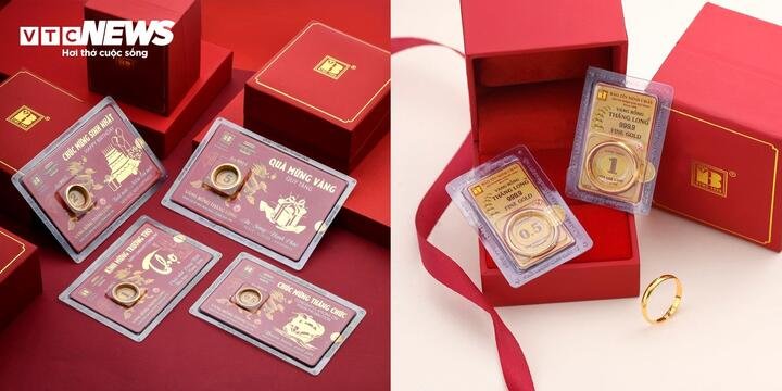 Các sản phẩm vàng thần Tài đa dạng từ nhẫn tròn...