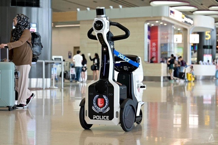 Việc tự động hóa giúp giảm 40% thời gian xếp hàng. Qua đó, sân bay tiết kiệm được nguồn kinh phí khổng lồ từ việc cắt giảm nhân sự kiểm soát thủ công. (Ảnh: CNA)