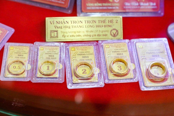 Giá vàng trong nước