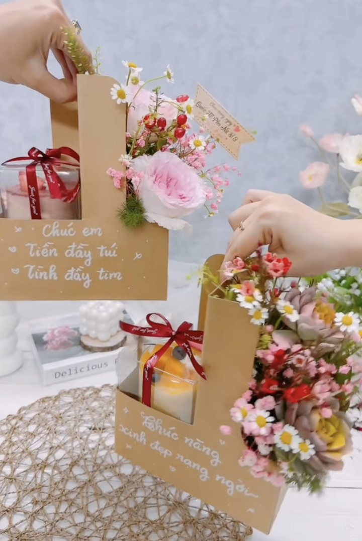 Món quà 8/3 gây sốt mạng rất thiết thực. (Ảnh: @yumsaigon)