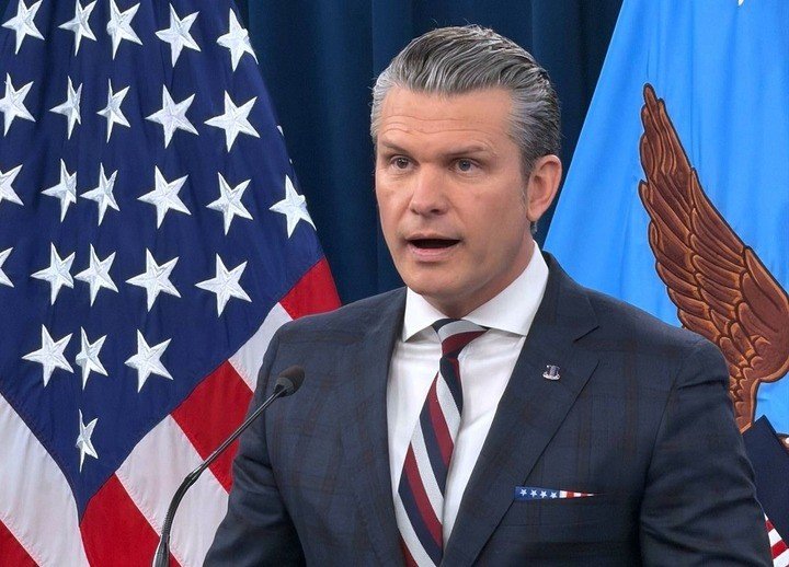 Bộ trưởng Chiến tranh Mỹ Pete Hegseth.