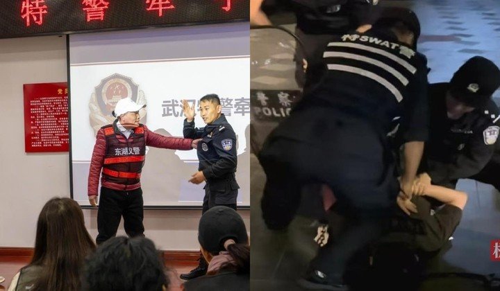 Ngoài công việc bắt tội phạm, Lư Hiểu Phong còn huấn luyện võ thuật