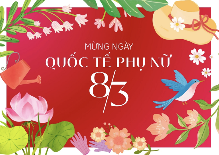 Không cần những món quà xa hoa, đôi khi chỉ một lời chúc chân thành cũng đủ làm nên ý nghĩa ngày 8/3. (Ảnh: Canva)