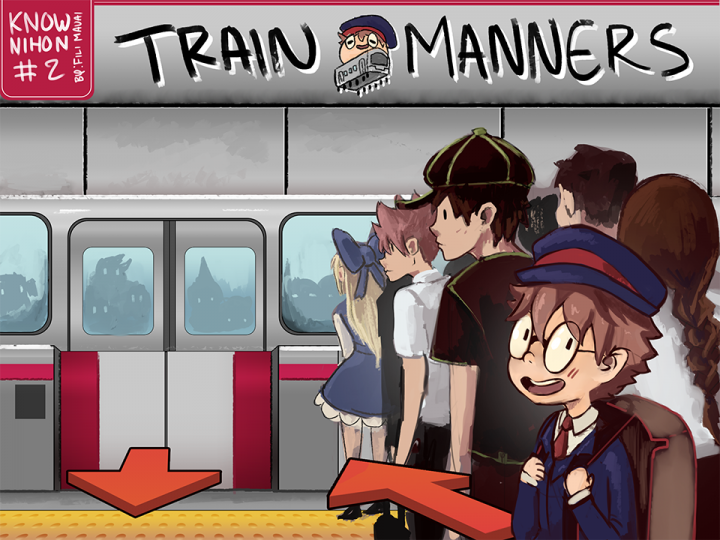 Người Nhật Bản rất tuân thủ các nguyên tắc trên tàu điện ngầm. (Ảnh: TokyoLive)