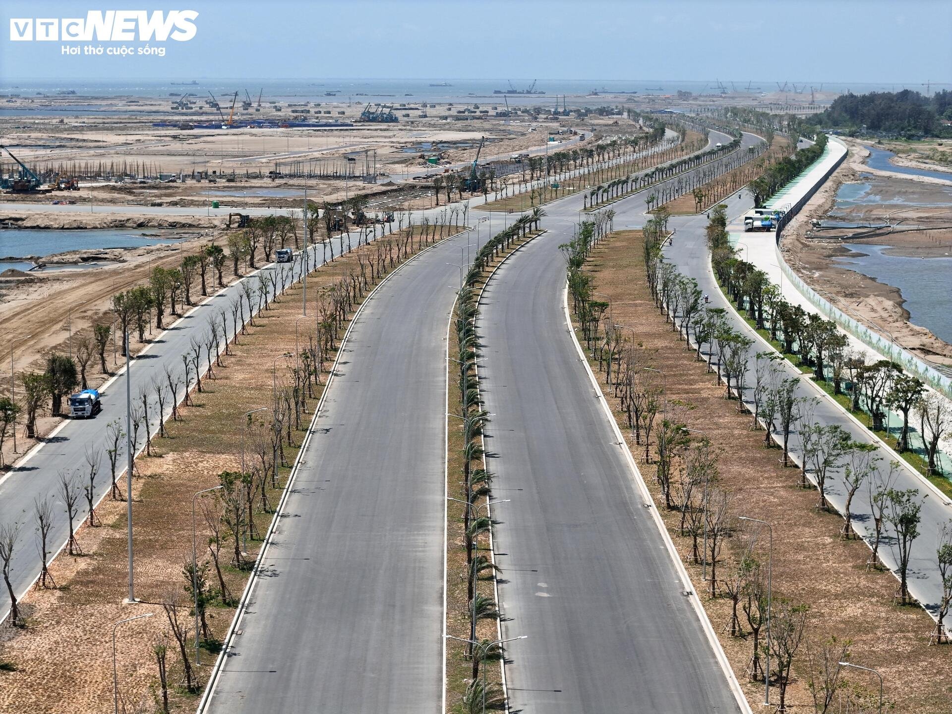 Cận cảnh khu đô thị lấn biển Cần Giờ sau gần một năm thi công - 6