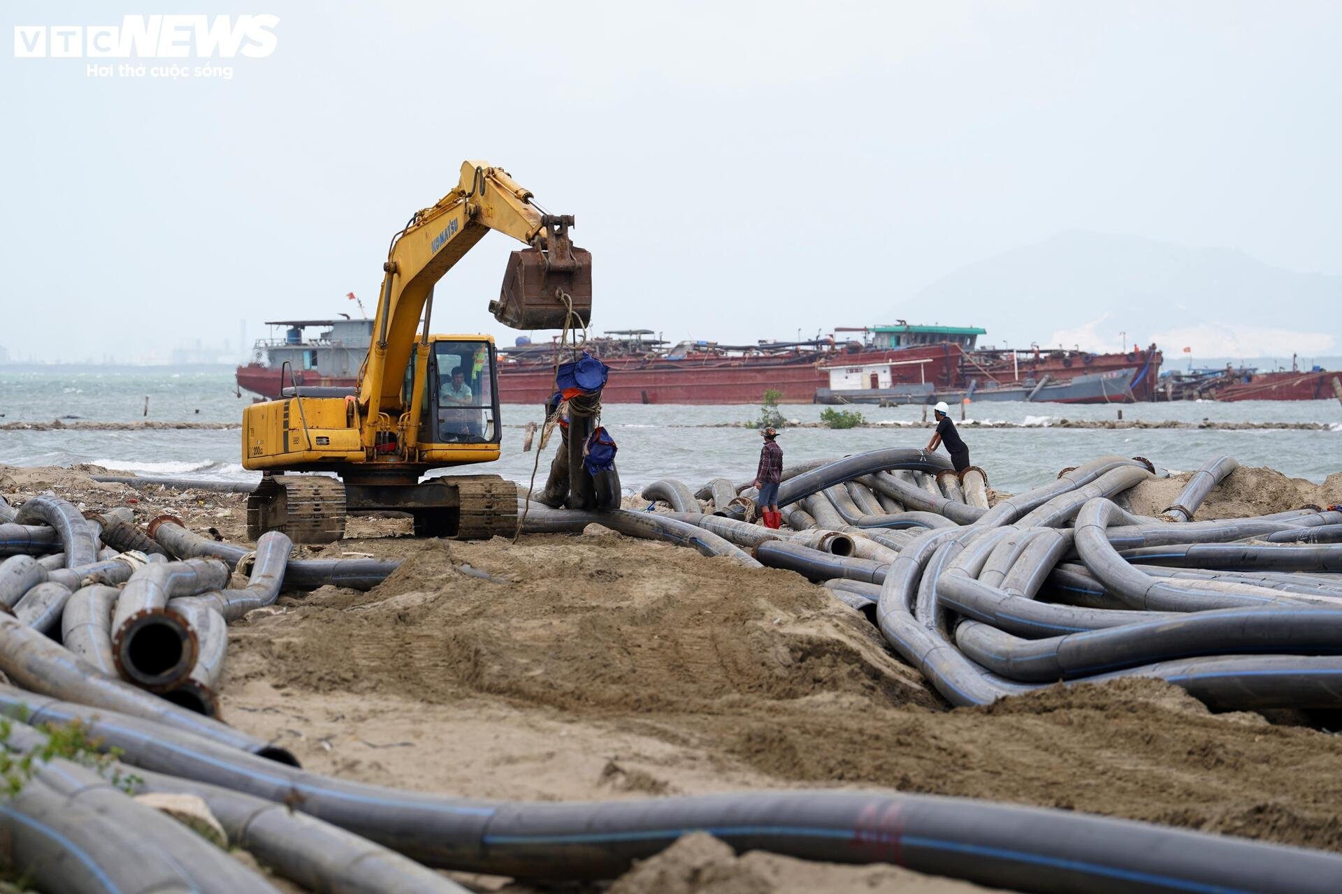 Cận cảnh khu đô thị lấn biển Cần Giờ sau gần một năm thi công - 9