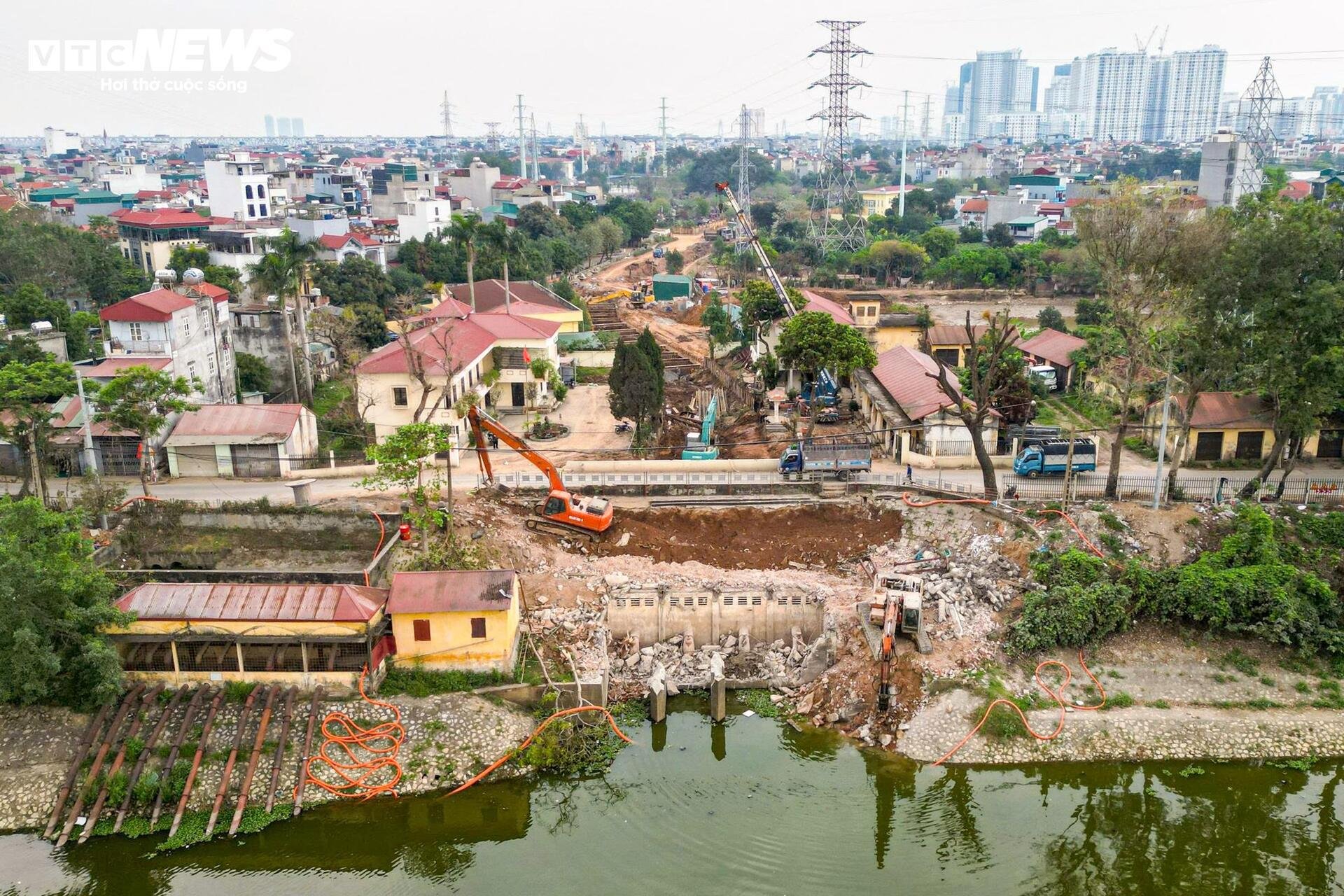 Loạt dự án chống ngập 5.600 tỷ đồng ở Hà Nội thi công rầm rộ trước mùa mưa 2026 - 6