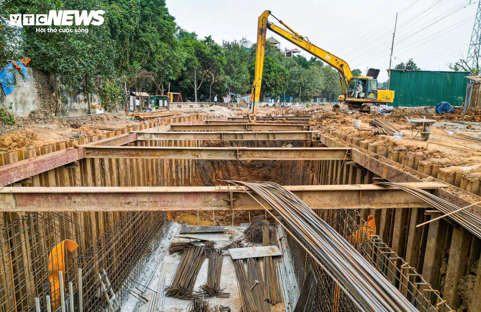 Loạt dự án chống ngập 5.600 tỷ đồng ở Hà Nội thi công rầm rộ trước mùa mưa 2026 - 7