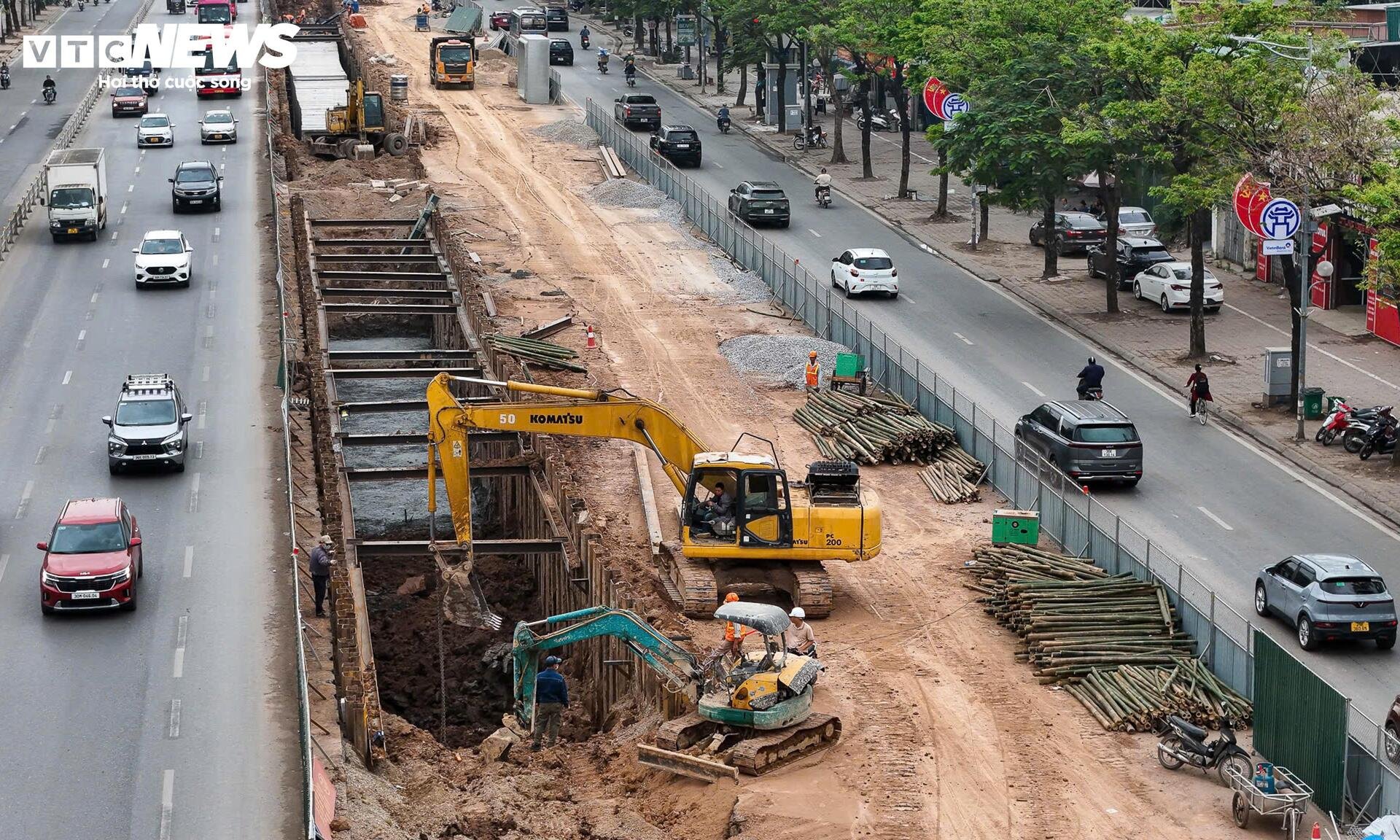 Loạt dự án chống ngập 5.600 tỷ đồng ở Hà Nội thi công rầm rộ trước mùa mưa 2026 - 11