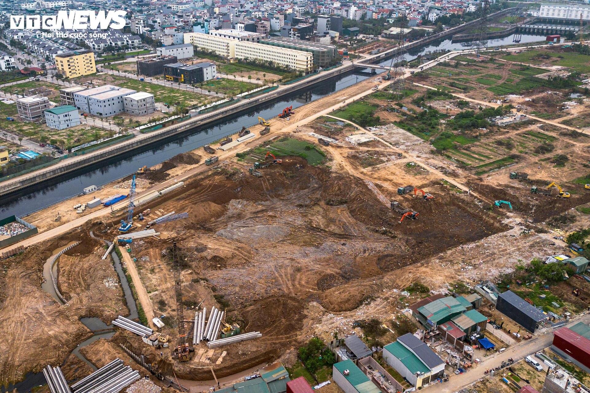 Loạt dự án chống ngập 5.600 tỷ đồng ở Hà Nội thi công rầm rộ trước mùa mưa 2026 - 13