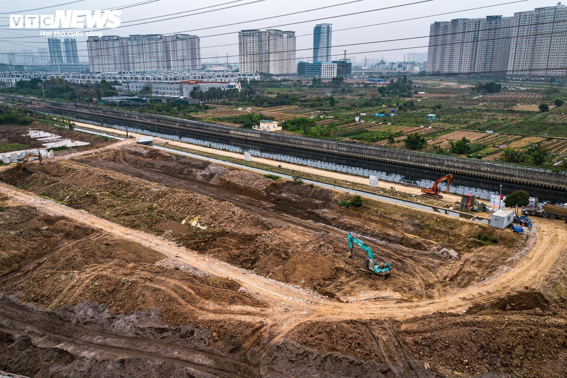 Loạt dự án chống ngập 5.600 tỷ đồng ở Hà Nội thi công rầm rộ trước mùa mưa 2026 - 14