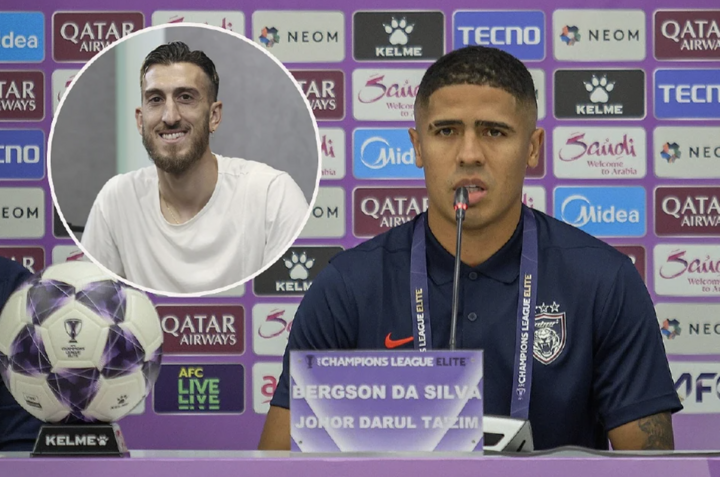 Bergson và Gallifuoco (ảnh nhỏ) có thể được triệu tập lên đội tuyển Harimau Malaya để thi đấu trận sau trận gặp Việt Nam. (Nguồn: Berita Harian)