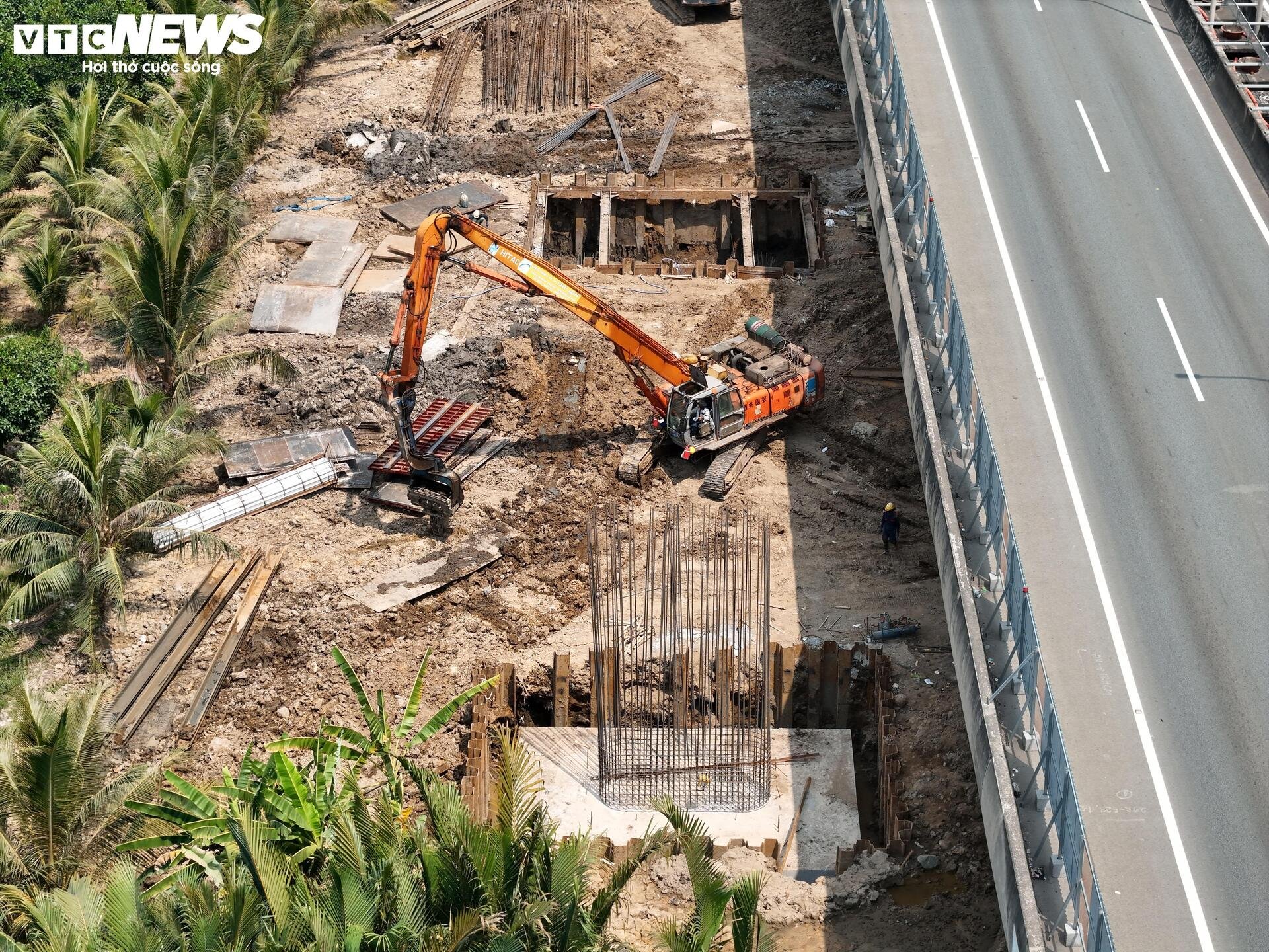 Cận cảnh cao tốc TP.HCM - Long Thành sau hơn nửa năm thi công mở rộng - 6