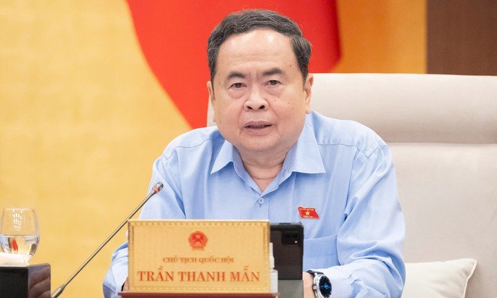 Chủ tịch Quốc hội Trần Thanh Mẫn.