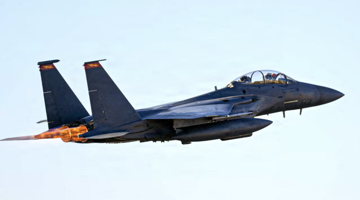 Máy bay F-15E Strike Eagle của Không quân Mỹ. (Nguồn: CBC)
