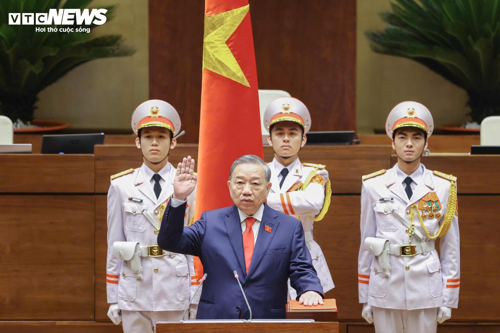 Lễ tuyên thệ nhậm chức của Tổng Bí thư, Chủ tịch nước Tô Lâm - 3