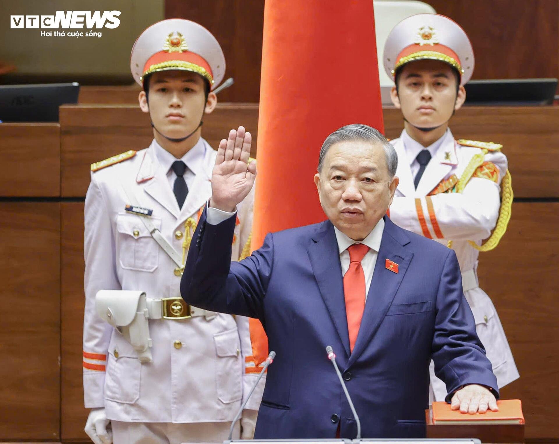 Lễ tuyên thệ nhậm chức của Tổng Bí thư, Chủ tịch nước Tô Lâm - 4