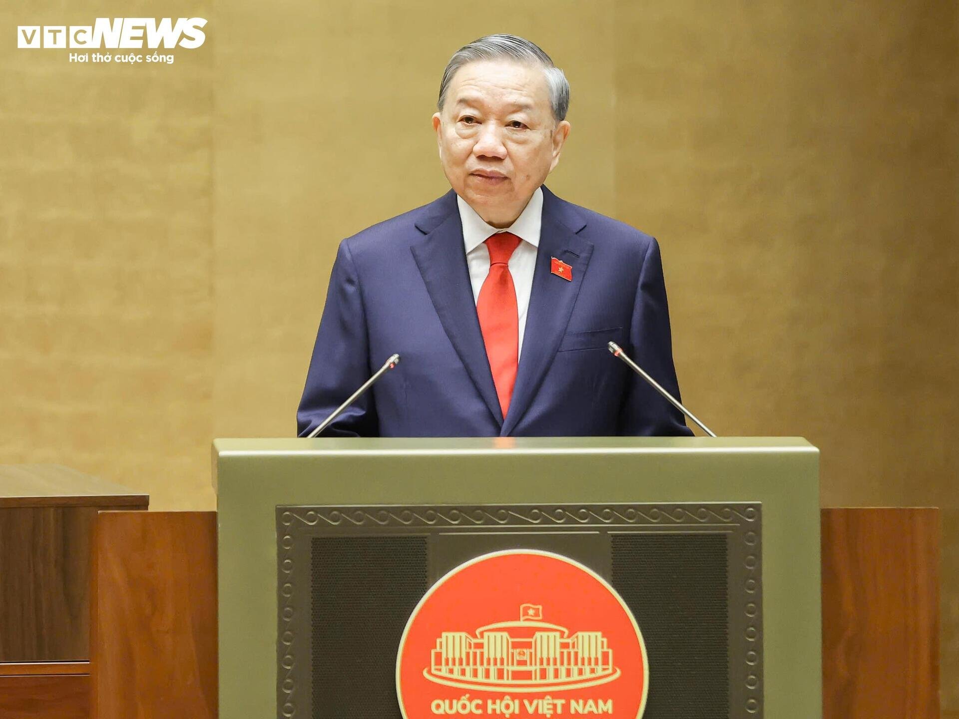 Lễ tuyên thệ nhậm chức của Tổng Bí thư, Chủ tịch nước Tô Lâm - 6