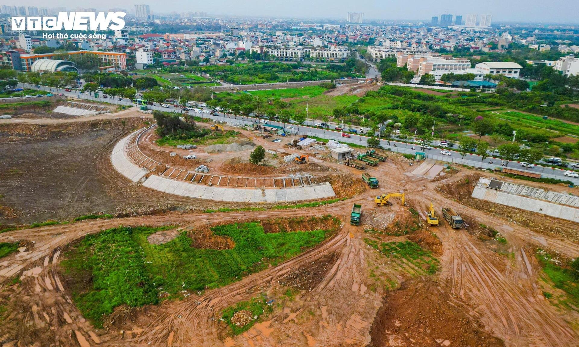 Mục sở thị 'siêu hồ' hơn 30ha giúp giảm ngập phía Đông Hà Nội - 1