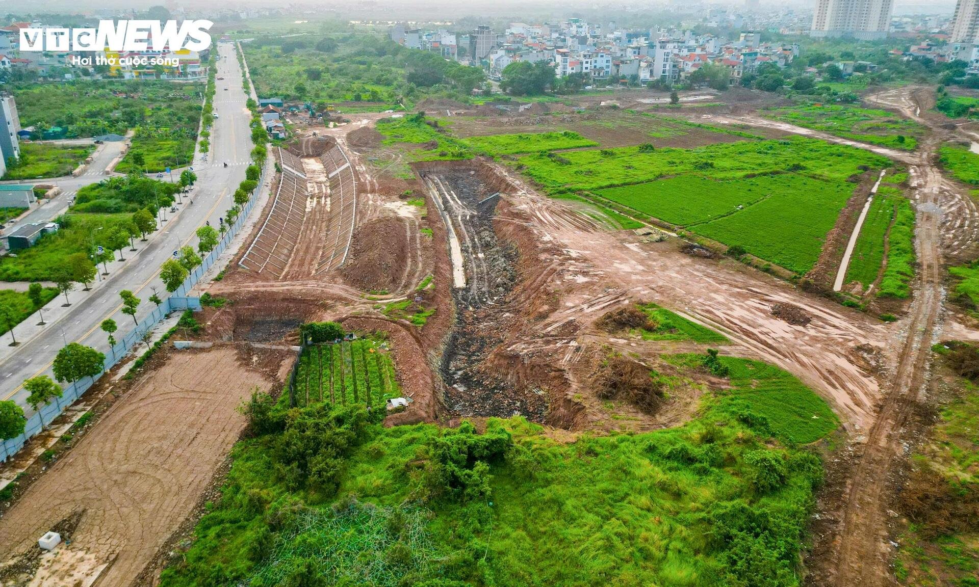 Mục sở thị 'siêu hồ' hơn 30ha giúp giảm ngập phía Đông Hà Nội - 4