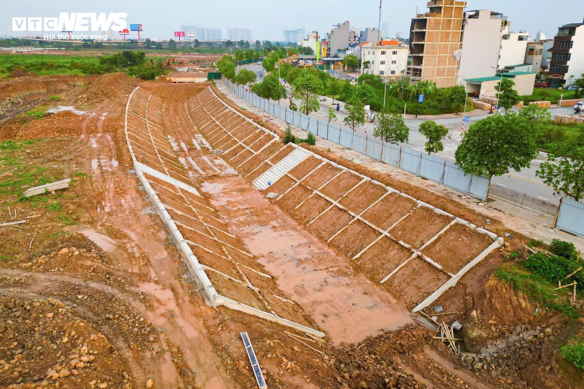 Mục sở thị 'siêu hồ' hơn 30ha giúp giảm ngập phía Đông Hà Nội - 5