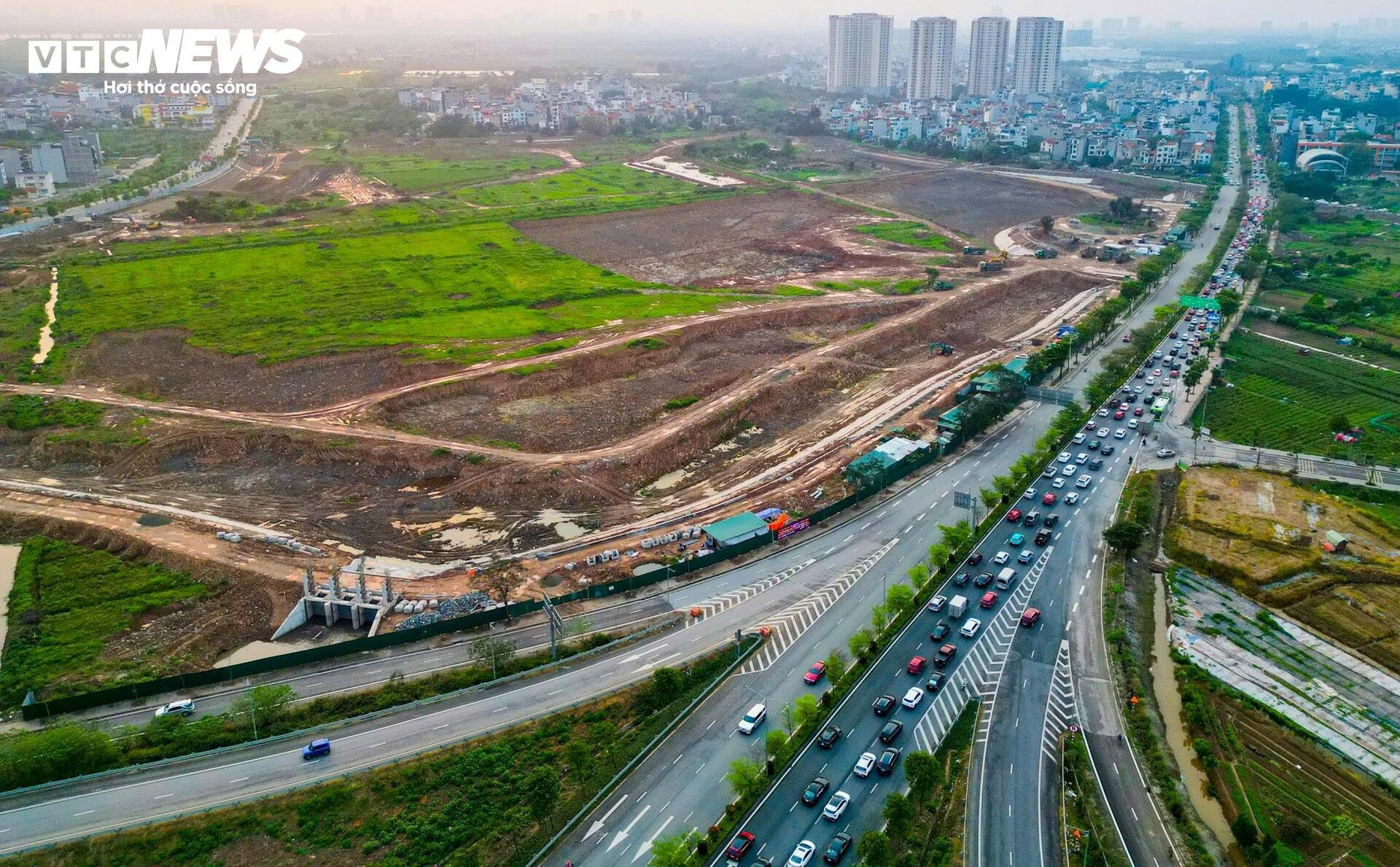 Mục sở thị 'siêu hồ' hơn 30ha giúp giảm ngập phía Đông Hà Nội - 10