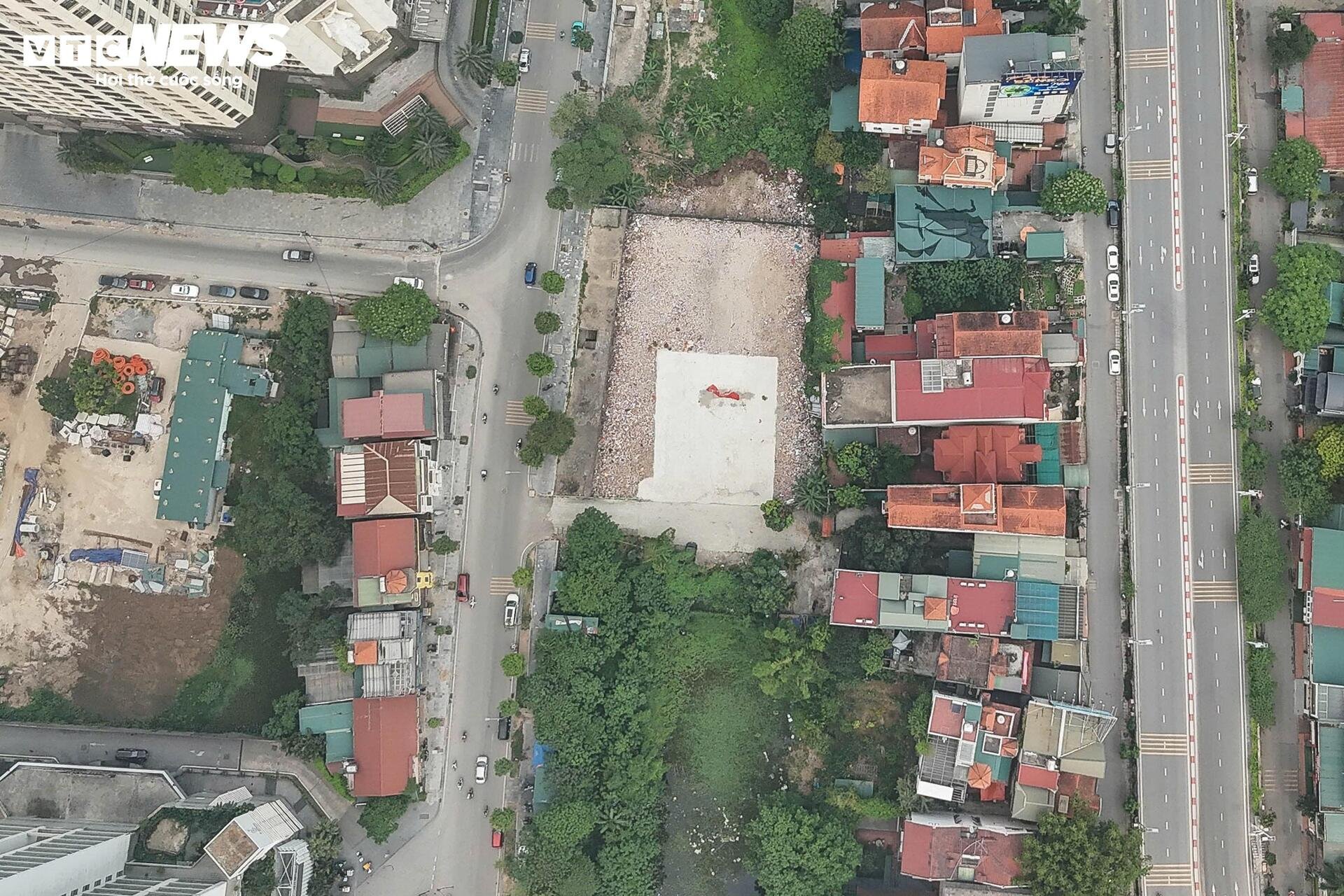 Hiện trạng đoạn đường 100m trị giá hơn 600 tỷ đồng vừa khởi công ở Hà Nội - 7