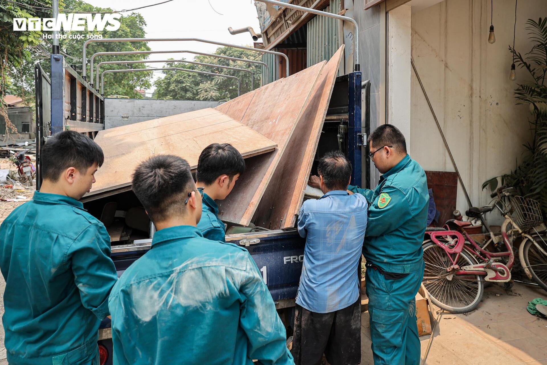 Đại công trường cầu Tứ Liên bắc qua sông Hồng sau gần 1 năm thi công - 15