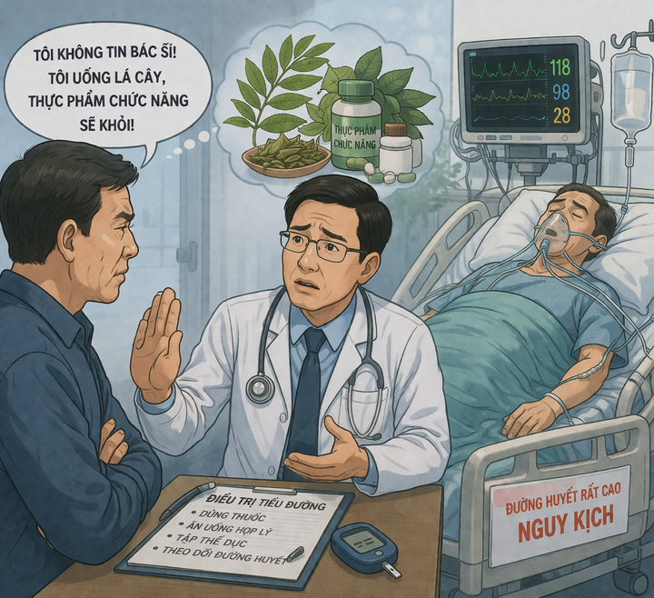 Khó khăn lớn nhất của người bác sĩ ở việc đồng hành cùng người bệnh.