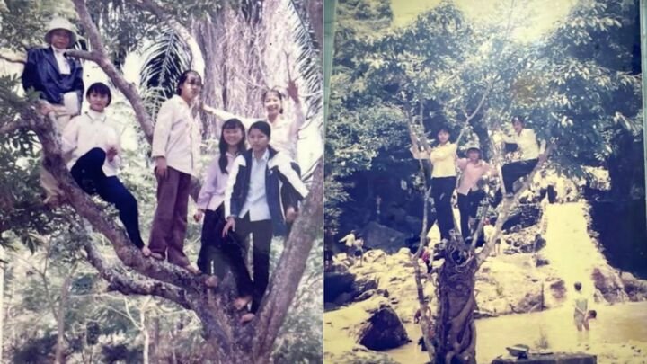 Những bức ảnh cũ phai màu theo thời gian nhưng kỷ niệm vẫn còn mãi.