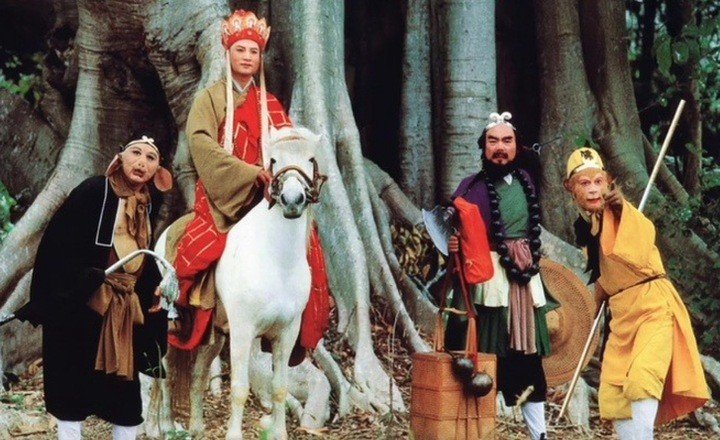 Hình ảnh 4 thầy trò Đường Tăng đi thỉnh kinh trong phim 