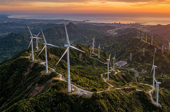 Phối cảnh công trình Nhà máy điện gió Quảng Ninh 1.