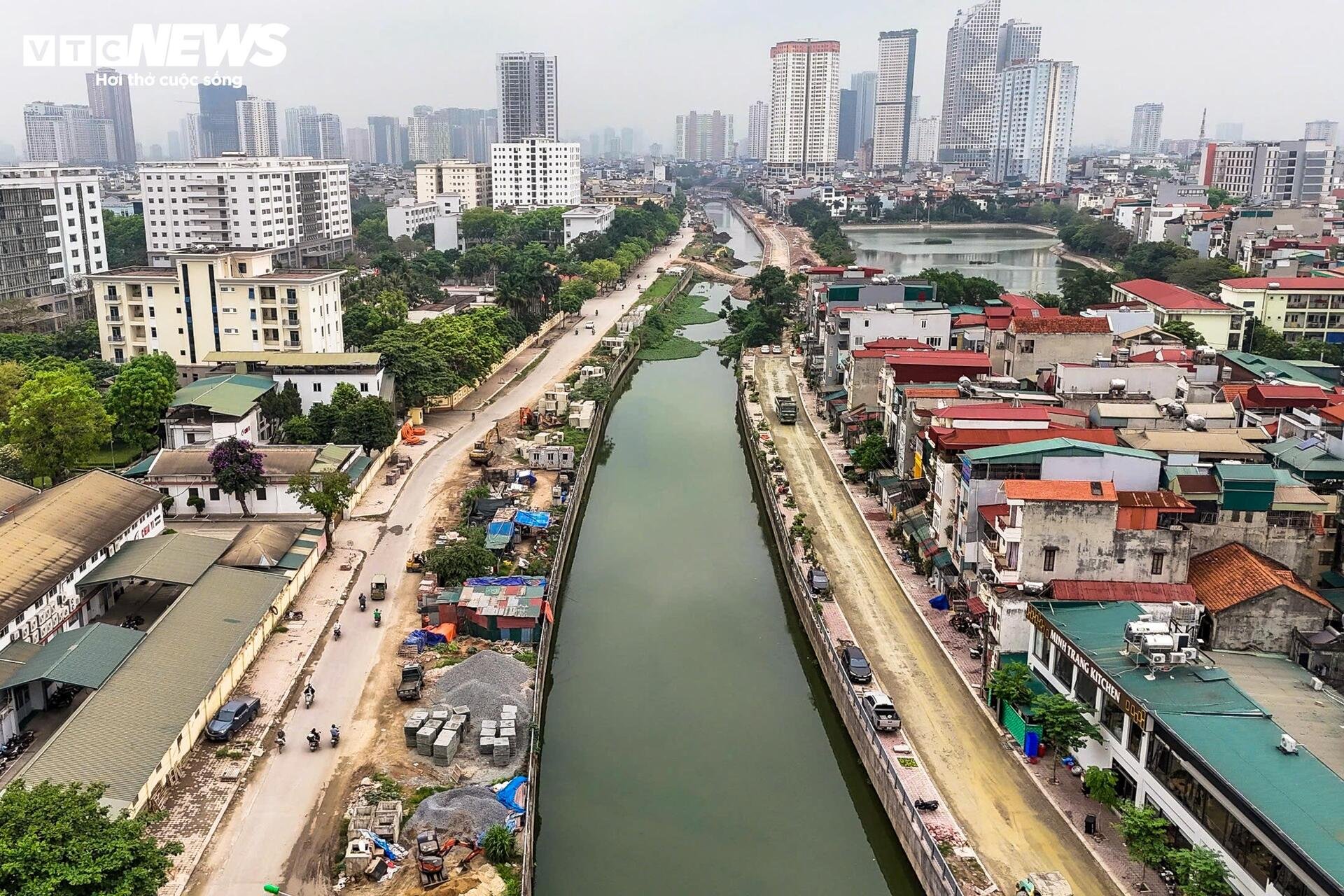 Hà Nội: Dự án thoát nước gần 7.500 tỷ vẫn ngổn ngang sau hơn một thập kỷ thi công - 11