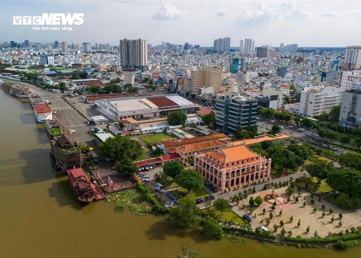 Dự án cải tạo, chỉnh trang khu Bảo tàng Hồ Chí Minh trong cảng Nhà Rồng - Khánh Hội dự kiến khởi công ngày 29/4. (Ảnh: Nguyễn Quỳnh)
