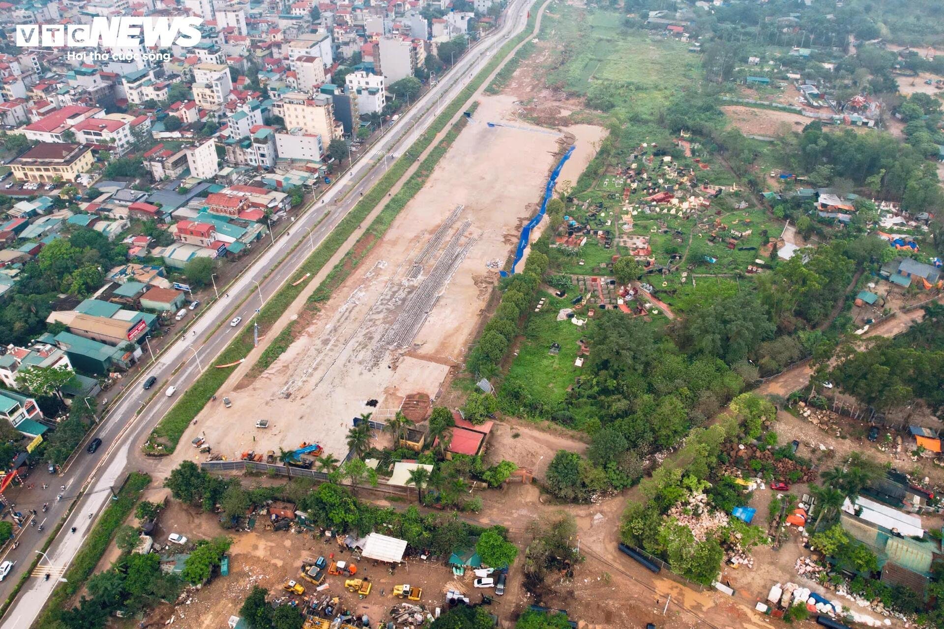 Khu vực xây công viên đầu tiên thuộc trục Đại lộ cảnh quan sông Hồng - 4