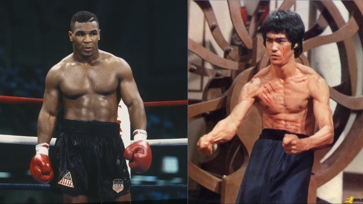 Mike Tyson vượt trội Lý Tiểu Long về cân nặng