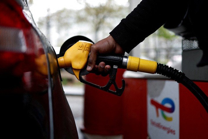 Trạm xăng TotalEnergies ở Paris ngày 25/3/2026. (Ảnh: Reuters/Benoit Tessier)