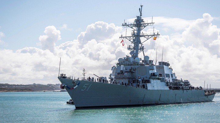 Tàu khu trục USS Arleigh Burke (DDG-51) (Ảnh: Hải quân Mỹ)