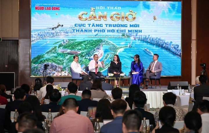 Hội thảo diễn ra tại TP.HCM với sự tham gia của nhiều chuyên gia, nhà quản lý. (Ảnh: Đại Việt)