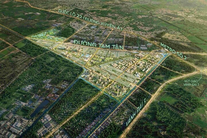 Là hạt nhân của cực tăng trưởng Tây Bắc TP.HCM, Vinhomes Sài Gòn Park có tiềm năng tăng giá rất lớn.